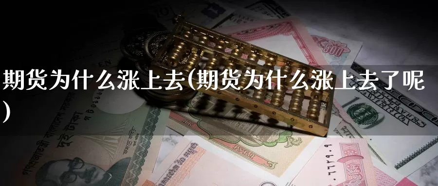 期货为什么涨上去(期货为什么涨上去了呢)_https://www.jyxxd.com_外盘期货直播室_第1张