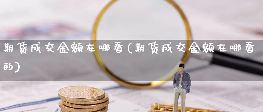 期货成交金额在哪看(期货成交金额在哪看的)_https://www.jyxxd.com_外盘期货直播室_第1张